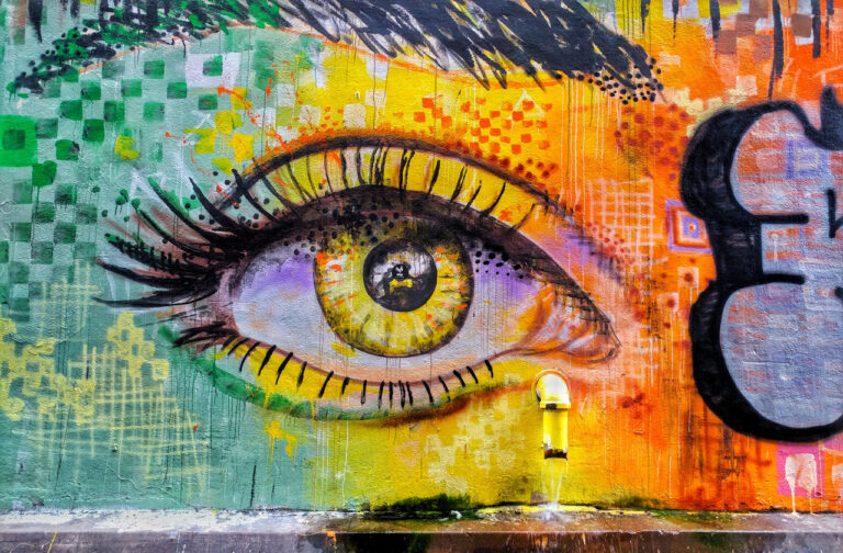 Art Auge Bunt
